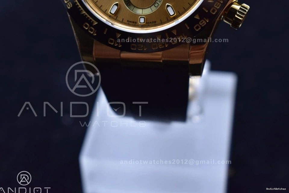 1:1 Reliable SA Dial Daytona Lume Best Strap BTF Edition 764 Oysterflex on Rubber 116518 YG 0731